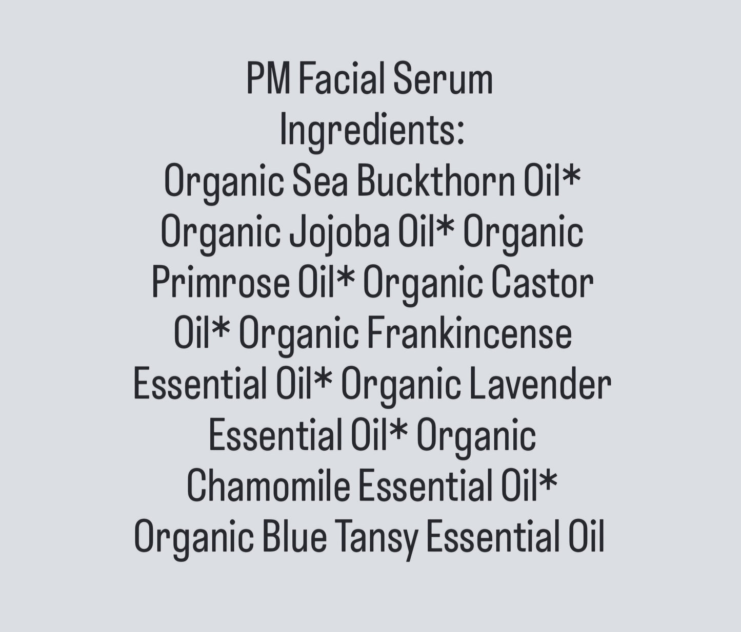 PM Facial Serum 🌙